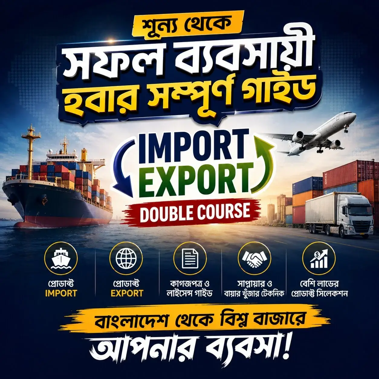 Import Export Combo Package