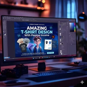 Amazing T-shirt Design With Passive Income