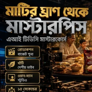 Story to Screen - এআই দিয়ে খাঁটি দেশীয় টিভিসি মেকিং